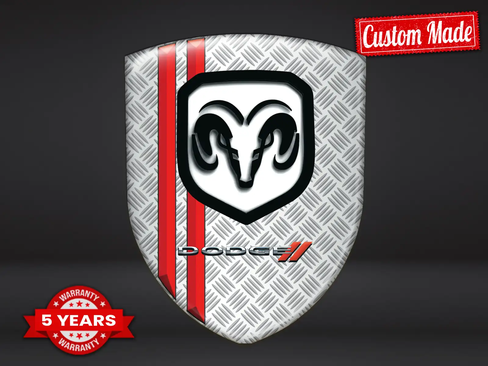 Dodge Badges Auto Performance Max Stylé Pro Résistant